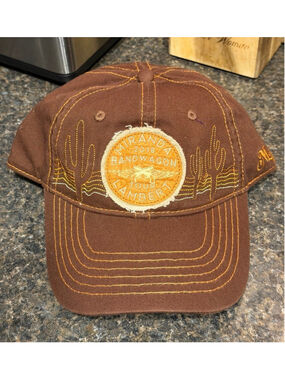 New Miranda Lambert Bandwagon Tour Brown Orange Baseball Cap Hat